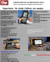 Calibración de equipos de medición 